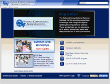 Tablet Screenshot of computationalscience.net